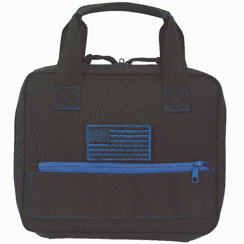 CUSTOM SERIES PISTOL CASE (BLACK/BLUE) 20-9111 Main Image