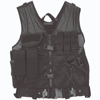 MSP-06 ASSAULT VEST (BLACK) 20-8112