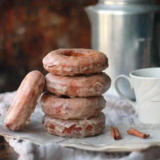 Cinnamon Glazed Doughnuts 