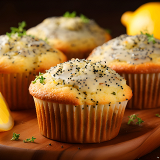 Lemon & Poppy Seed Muffins