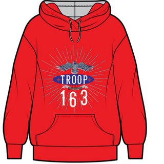 Troop 163 Hoodie Sweatshirt