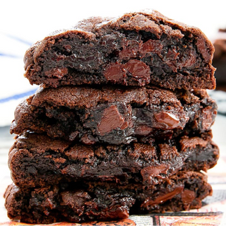 NY Style double Chocolate cookies