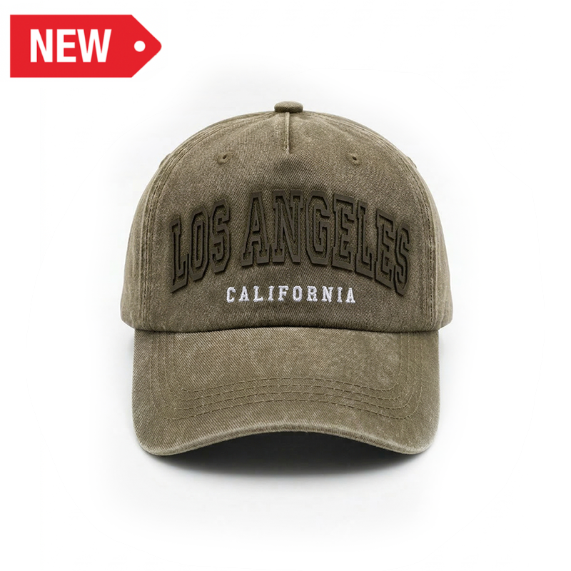 LA CAP CAMPUS (WSH KHAKI) VSN #2858