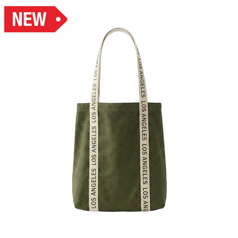 LA TOTE BAG STRAP GREEN VSN #4999