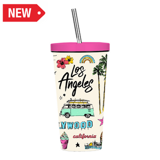 LA TUMBLER WITH LID BD (17oz) VSN #2322