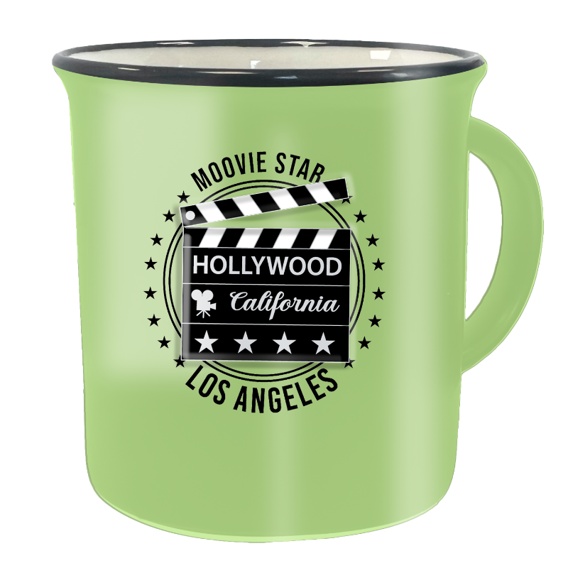 LA MUG M/P HOLLYWOOD CLAP (GREEN) VSN #0694