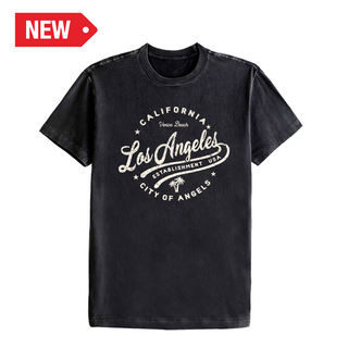 LA T-SHIRT VINTAGE (BLK) VSN #1790