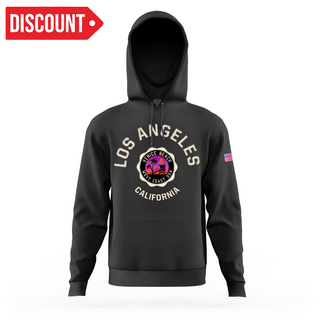 LA HOODIE VENICE BEACH BLACK VSN #9735