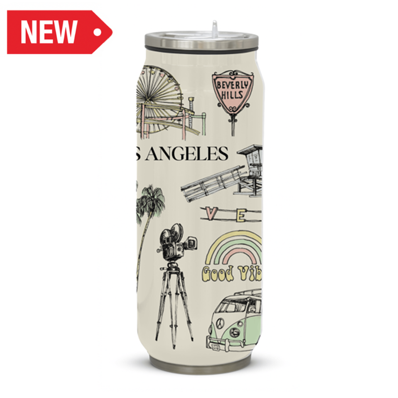 LA THERMOS CAN PASTEL (14oz) VSN #4685