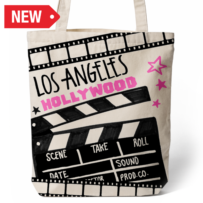 LA TOTE BAG HOLLYWOOD VSN #0090
