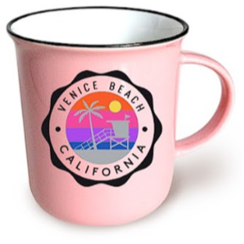 LA MUG M/P VENICE BEACH (PINK) VSN #0687