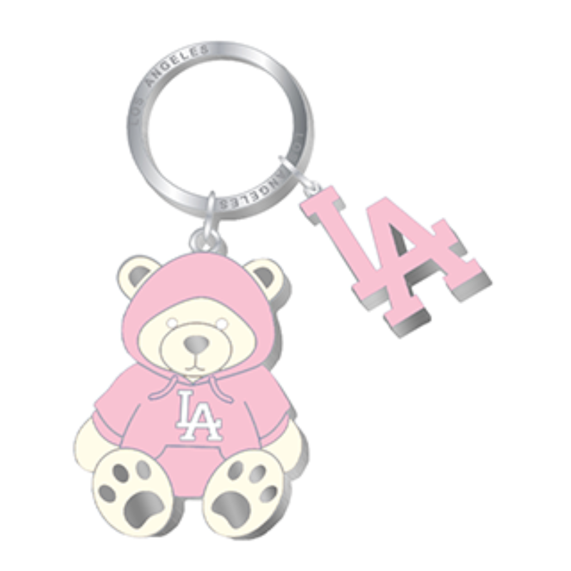 LA K/C TEDDY BEAR (PINK) VSN #1486