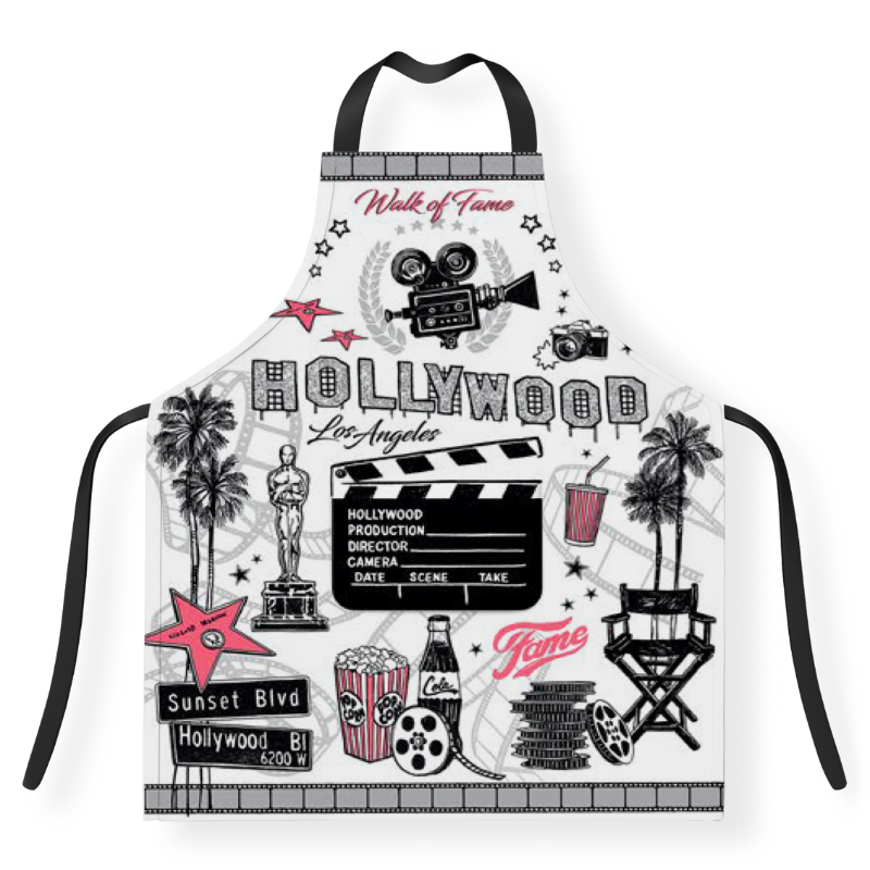 LA APRON HOLLYWOOD STAR VSN #5423