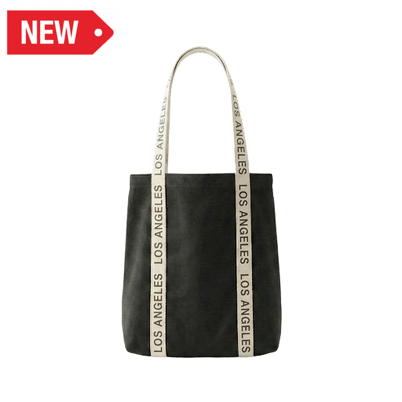 LA TOTE BAG STRAP BLK VSN #4975