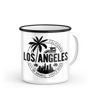 LA RETRO MUG SMALL STAMP WHITE VSN #5683