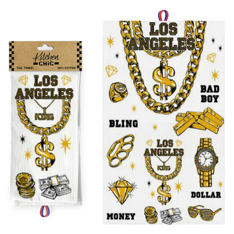 LA KITCHEN TOWEL MONEY VSN #5515