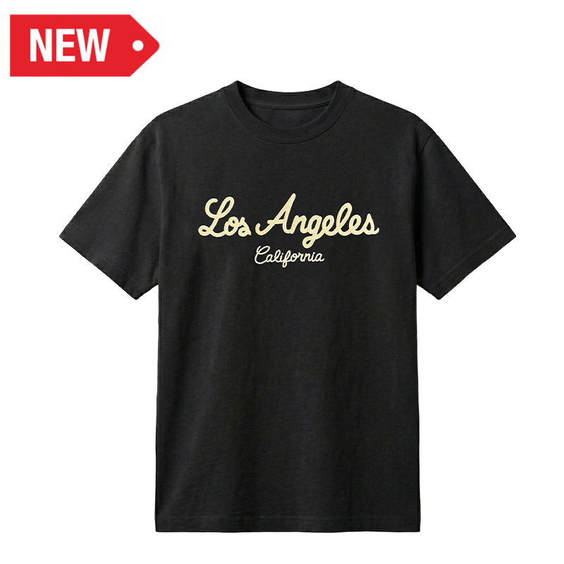LA T-SHIRT SOMEWHERE (BLK) VSN #3121