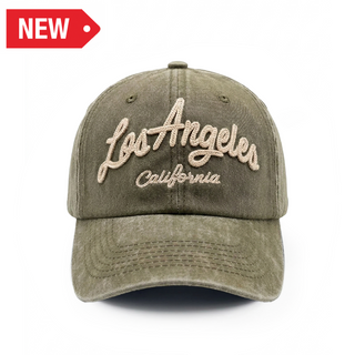 LA CAP RETRO (WSH KHAKI) VSN #2957