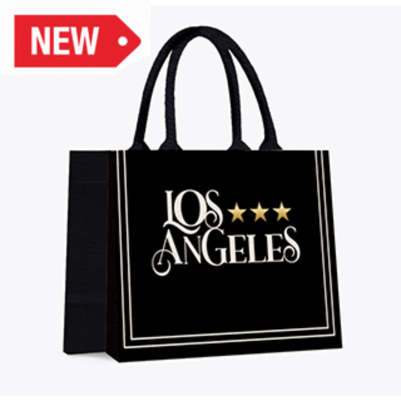 LA CANVAS BAG (BLK) VSN #1851