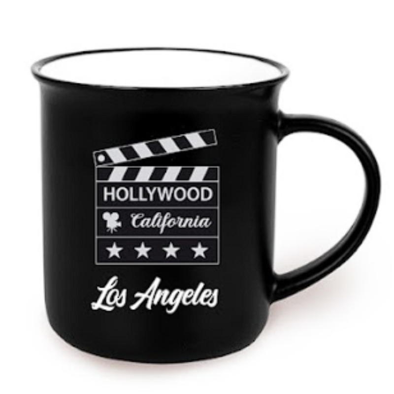 LA MUG M/P HOLLYWOOD CLAP (BLK) VSN #0694