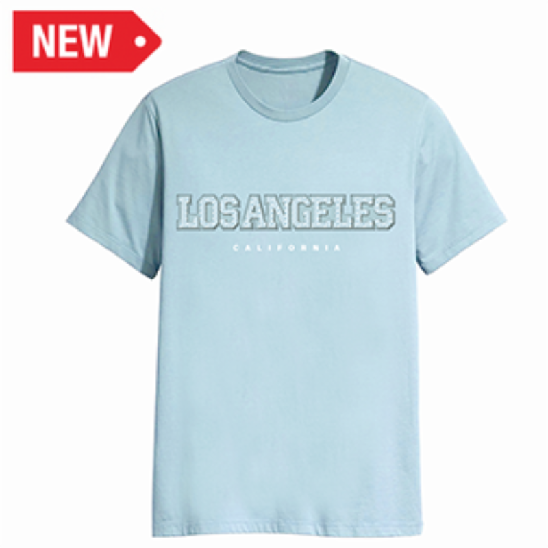 LA T-SHIRT HEAVY (SKY BLUE) VSN #1608