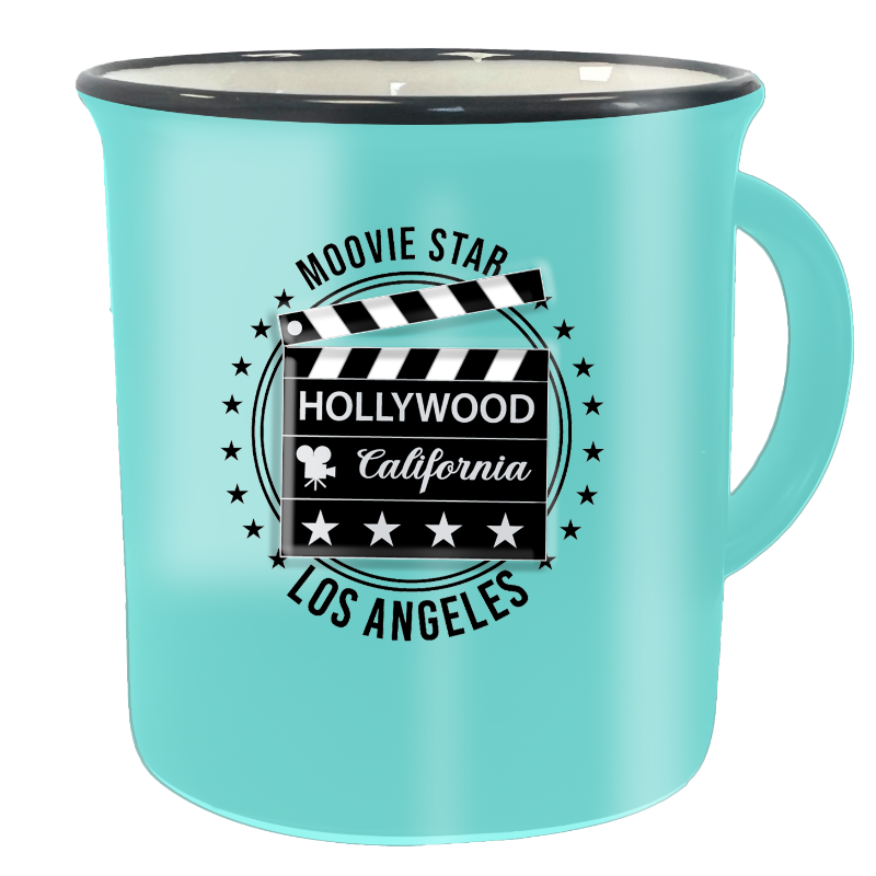 LA MUG M/P HOLLYWOOD CLAP (BLUE) VSN #0694