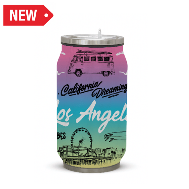 LA THERMOS CAN BEACH (10oz) VSN #4852