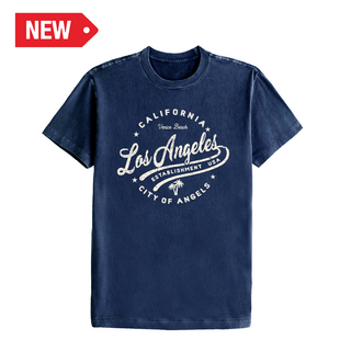 LA T-SHIRT VINTAGE (NAVY) VSN #1790