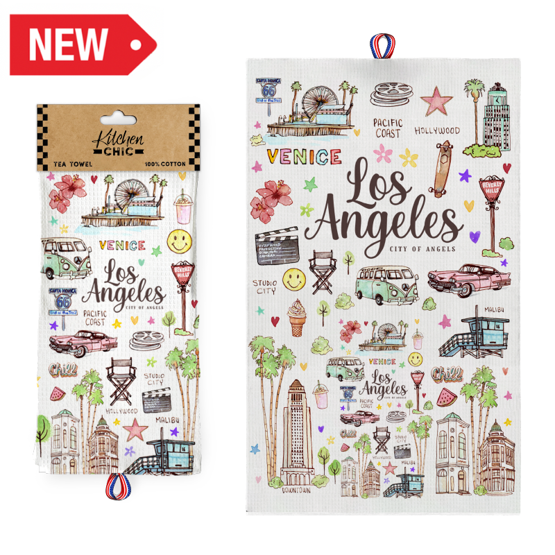 LA KITCHEN TOWEL VOYAGE VSN #5071