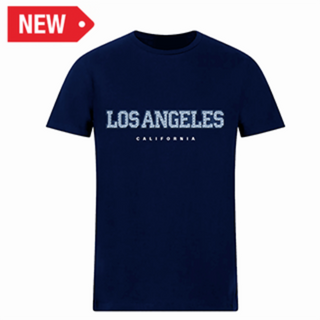 LA T-SHIRT HEAVY (NAVY) VSN #1608