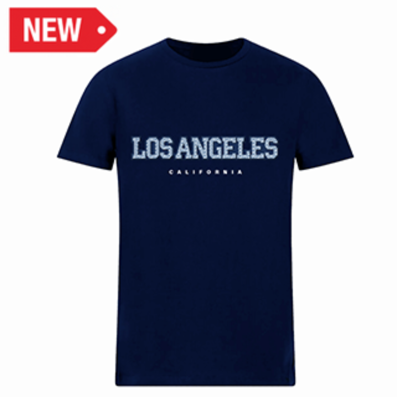 LA T-SHIRT HEAVY (NAVY) VSN #1608