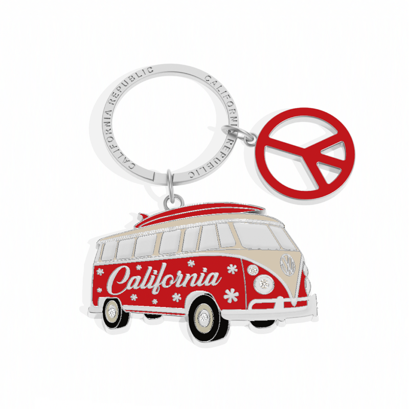 CALI K/C SURFING CALIFORNIA (RED) VSN #9988