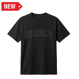 LA T-SHIRT CAMPUS (BLK) VSN #3176