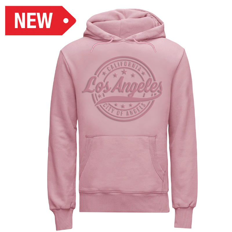 LA HOODIE 3D EMBOSSED (PINK) VSN #1349