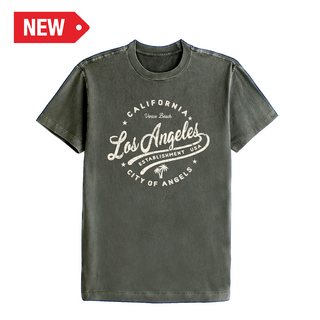 LA T-SHIRT VINTAGE (KHAKI) VSN #1790