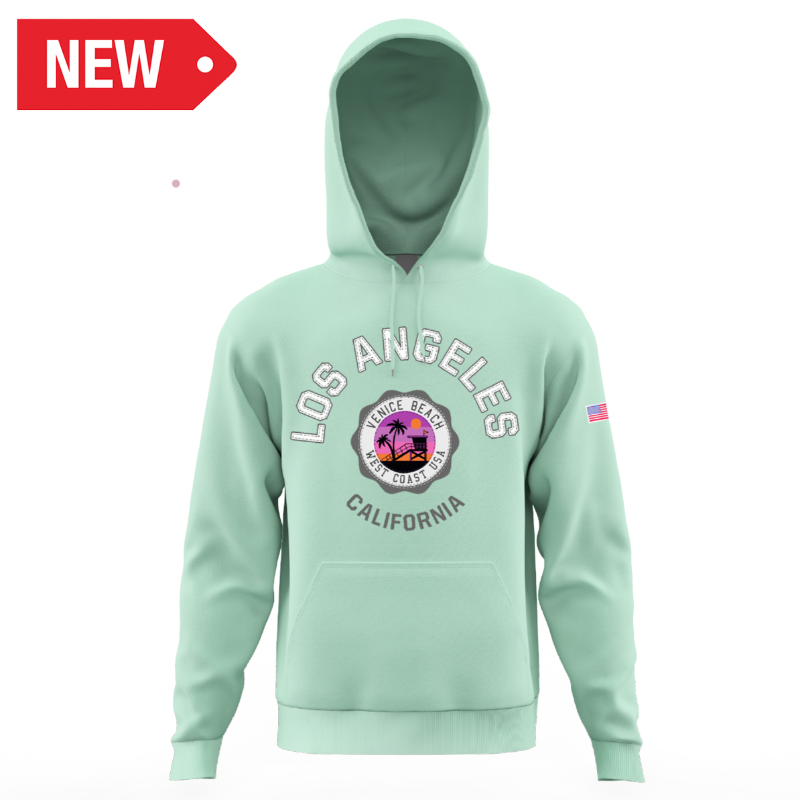 LA HOODIE VENICE BEACH MINT VSN #9735