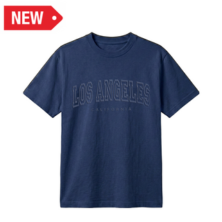 LA T-SHIRT CAMPUS (NAVY) VSN #3176