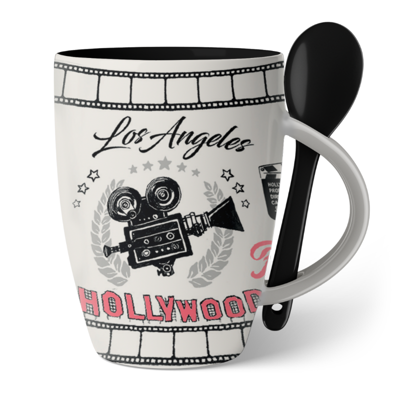 LA MUG SPOON M10 HOLLYWOOD STAR VSN #7014