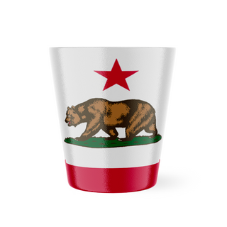 CALI SHOT GLASS CALIFORNIA REPUBLIC VSN #7564
