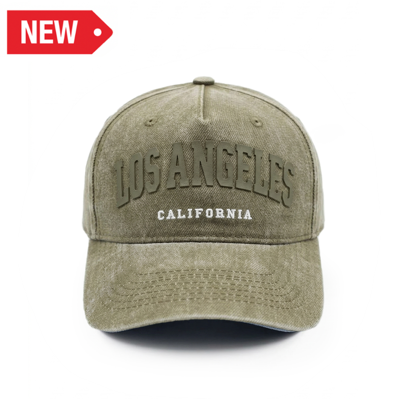LA CAP FULL CAMPUS (WSH KHAKI) VSN #2865