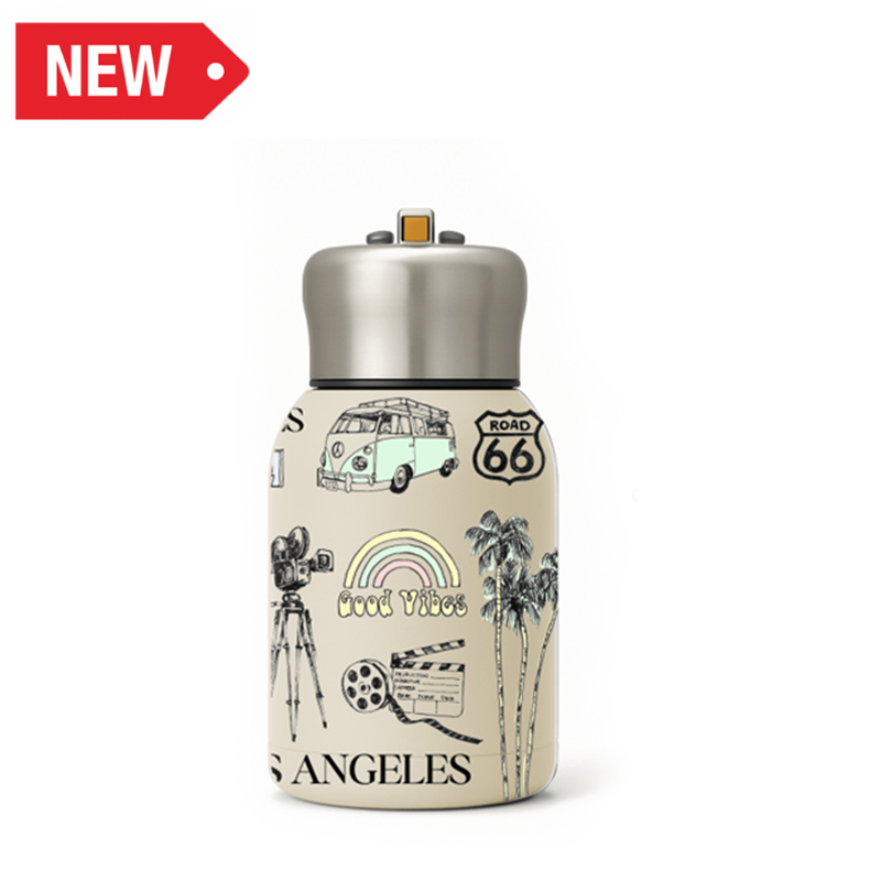 LA MINI THERMOS BOTTLE PASTEL (9oz) VSN #4678