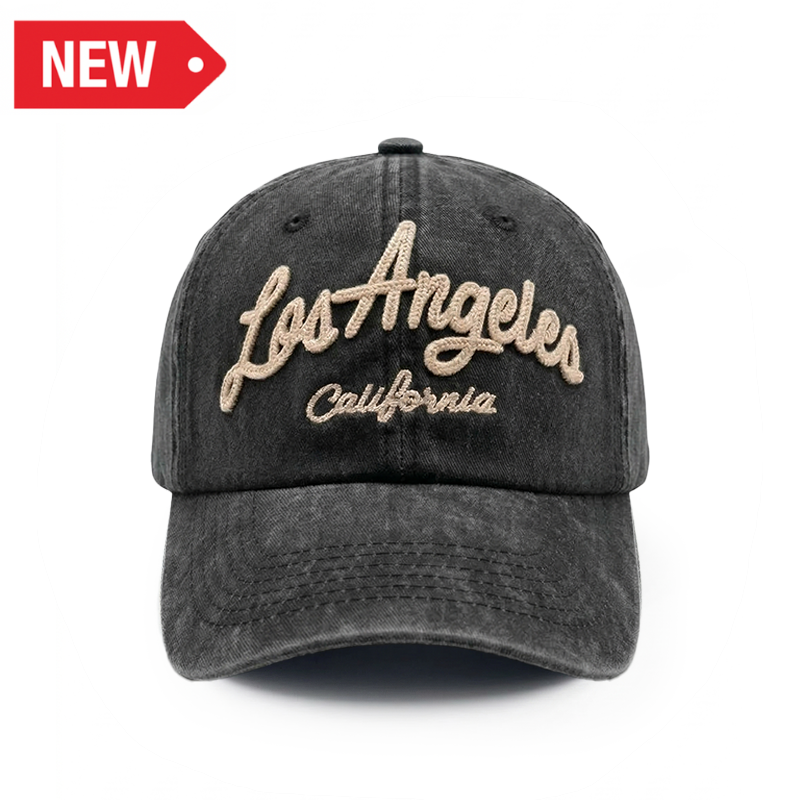 LA CAP RETRO (WSH BLK) VSN #2957