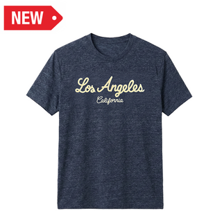LA T-SHIRT SOMEWHERE (NAVY) VSN #3121