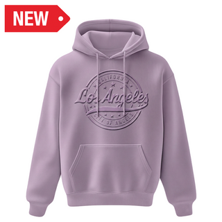 LA HOODIE 3D EMBOSSED (PURPLE) VSN #1349