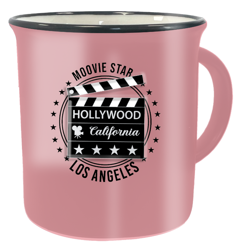LA MUG M/P HOLLYWOOD CLAP (PINK) VSN #0694