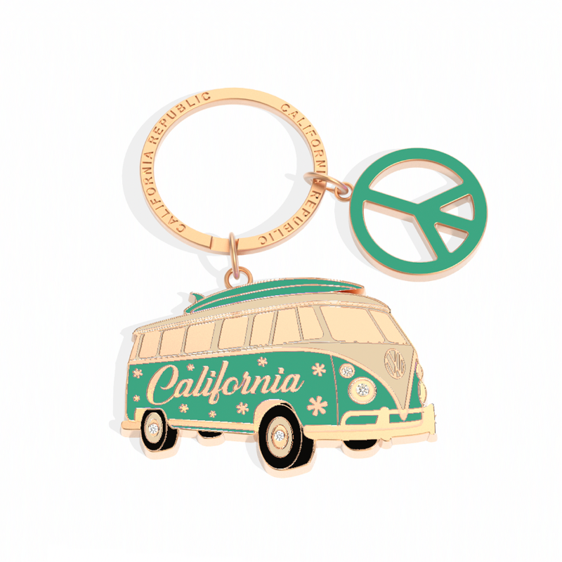 CALI K/C SURFING CALIFORNIA (GREEN) VSN #9988