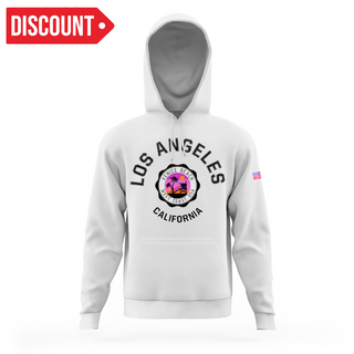 LA HOODIE VENICE BEACH WHITE VSN #9735