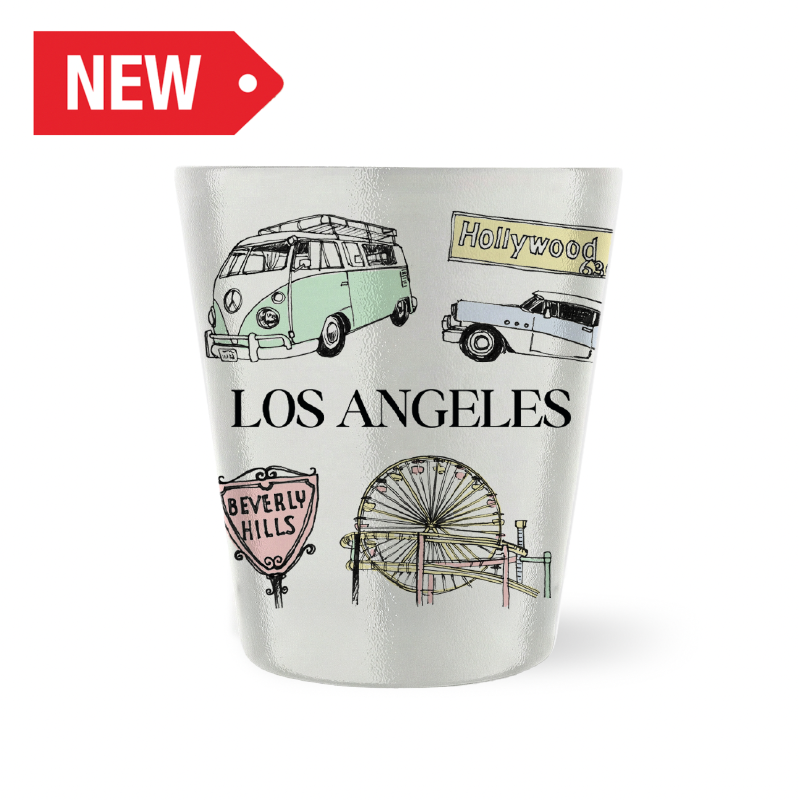 LA SHOT GLASS PASTEL VSN #3749