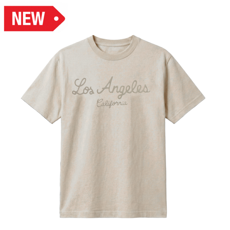 LA T-SHIRT SOMEWHERE HD (SAND) VSN #3152