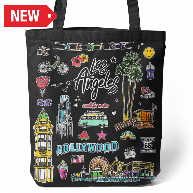 LA TOTE BAG BD (BLK) VSN #0695
